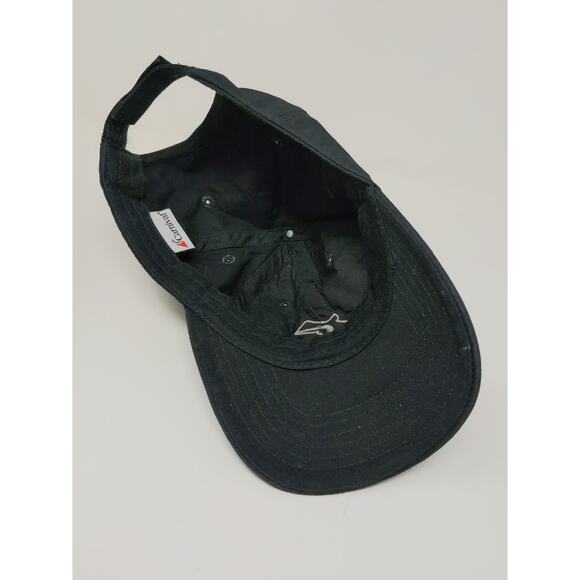 Carnival Cruise Lines Hat Strapback Black Embroidered Logo Spell Out - Picture 9 of 12